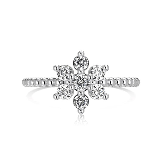 925 Sterling Silver Star CZ Personalized Ring product image 5