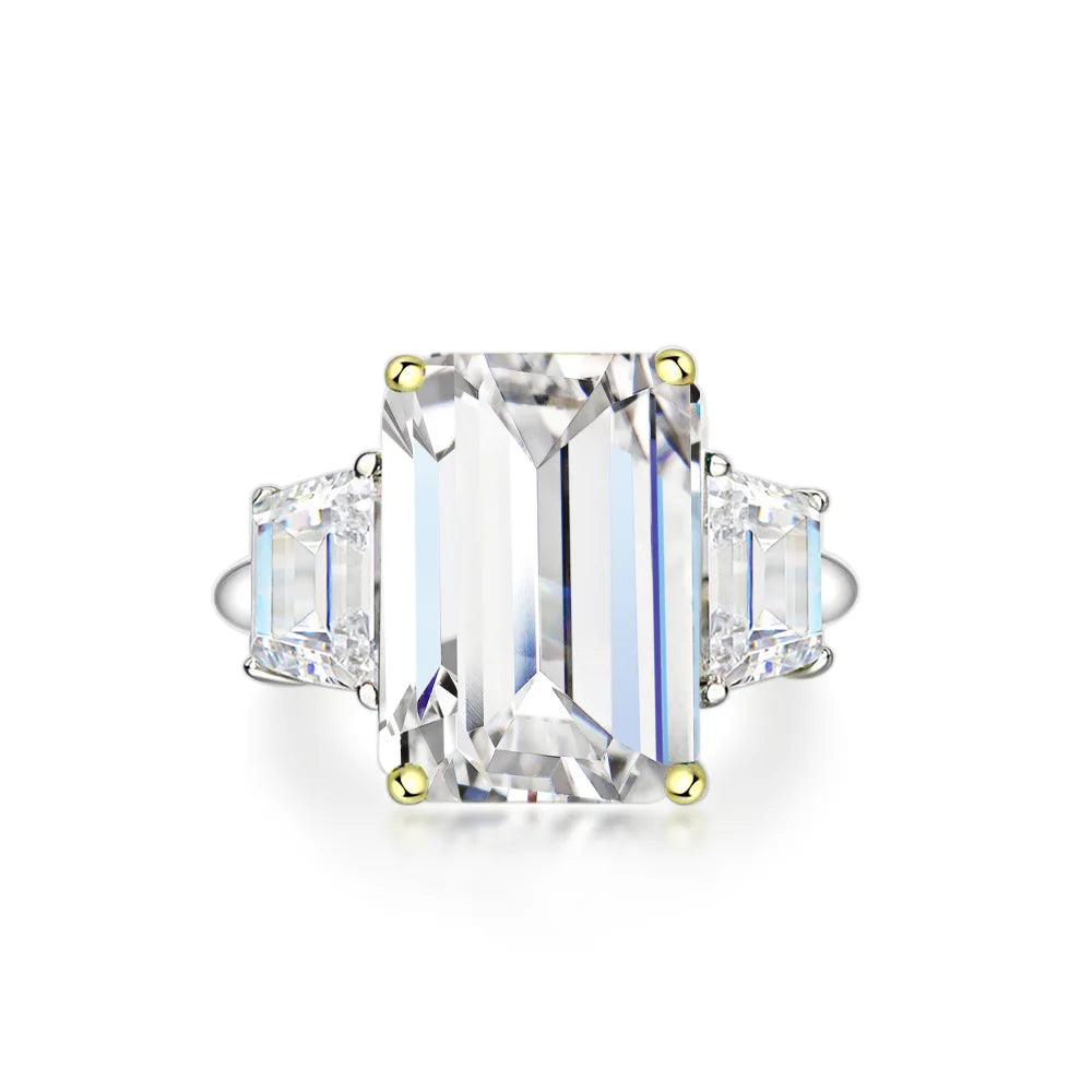 925 Silver CZ Bridal Wedding Ring DY120160 by KAKODIY