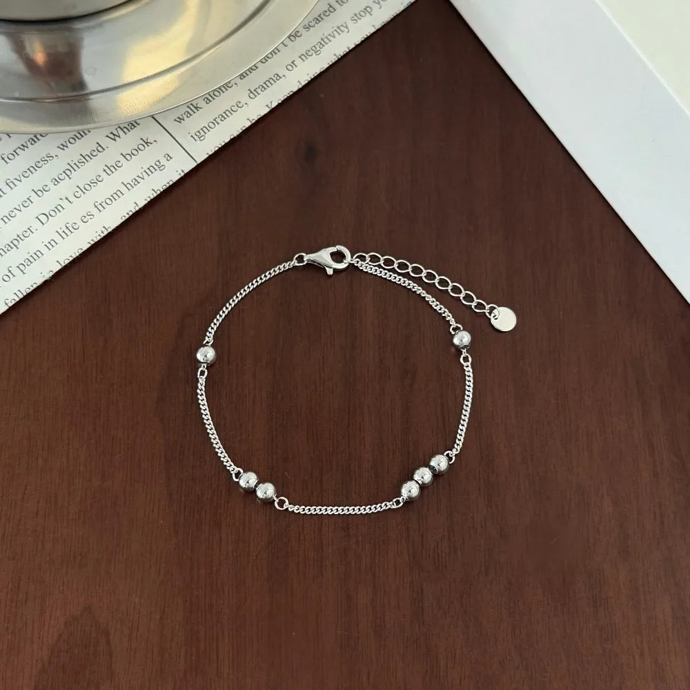 925 Sterling Silver Minimalist Bangle DY150602 product image 5
