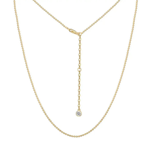 925 Sterling Silver Chain Necklace DY191423 product image 7