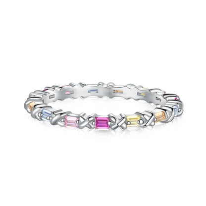925 Sterling Silver Minimalist Eternity Ring product image 46
