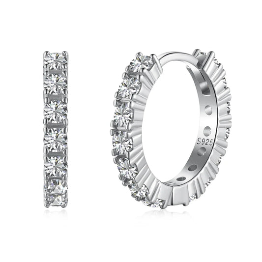 KAKODIY Trend Design Top Jewelry Accessories 925 Sterling Silver Eternal 5A Cubic Zirconia Clip-on Earrings Daily Dress - product image 1