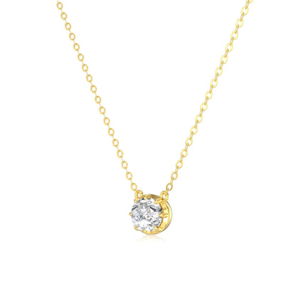 925 Silver 5A CZ Pendant Necklace DY191859 product image 8