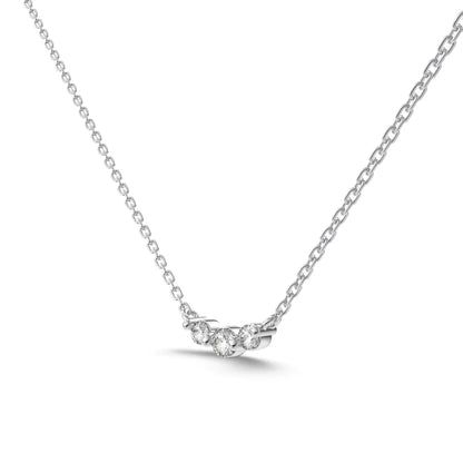 925 Sterling Silver CZ Dainty Pendant Necklace product image 8