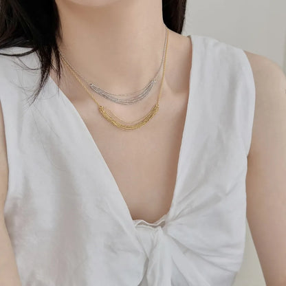 925 Sterling Silver Personalized Layered Necklace product image 2