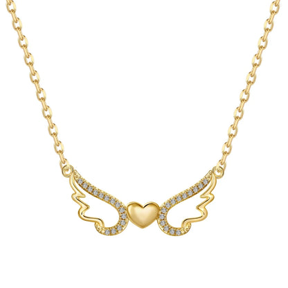 925 Silver Heart CZ Pendant Necklace DY190790 product image 7