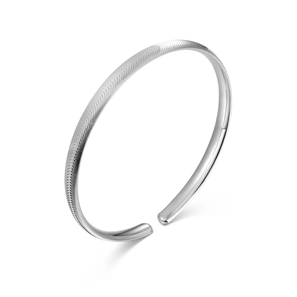 925 Sterling Silver Statement Bracelet DY170081 product image 7