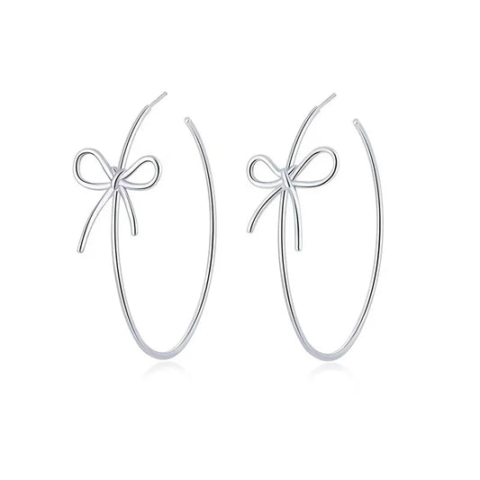 KAKODIY Fashion Accessories Cute Design Girl Earrings Bra Platinum Plated Large Round Fine Butterfly Earrings Women - product image 1