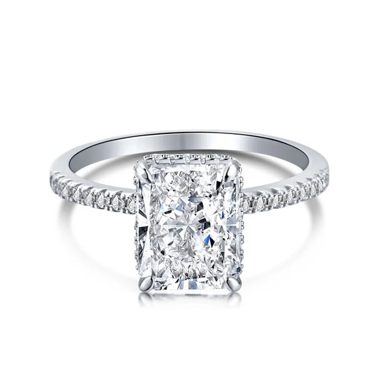 925 Sterling Silver Engagement Ring by KAKODIY