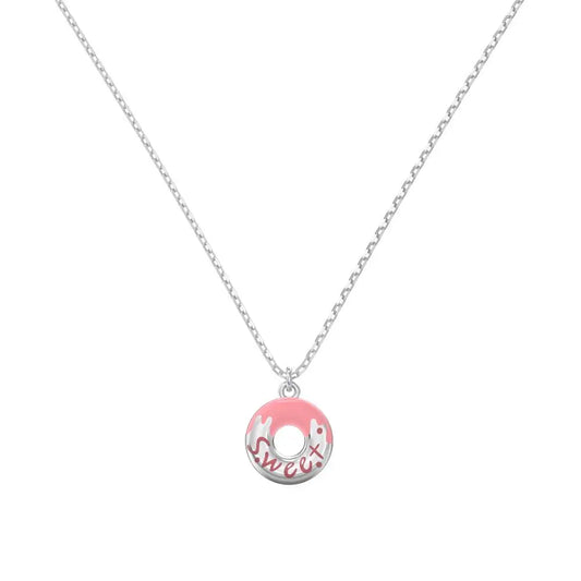 925 Silver 5A CZ Pendant Necklace DY191225 by KAKODIY