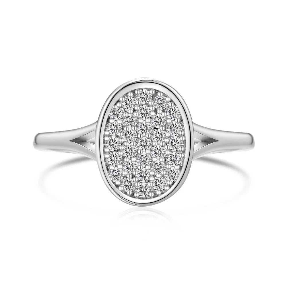 925 Silver 5A CZ Personalized Ring DY121539 by KAKODIY