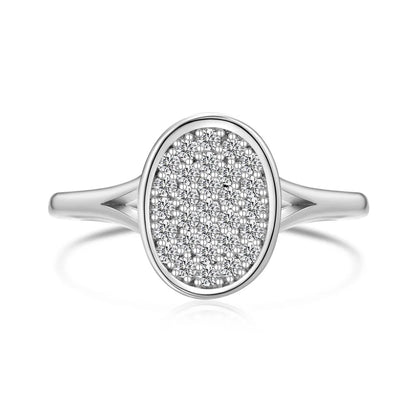 925 Silver 5A CZ Personalized Ring DY121539 by KAKODIY
