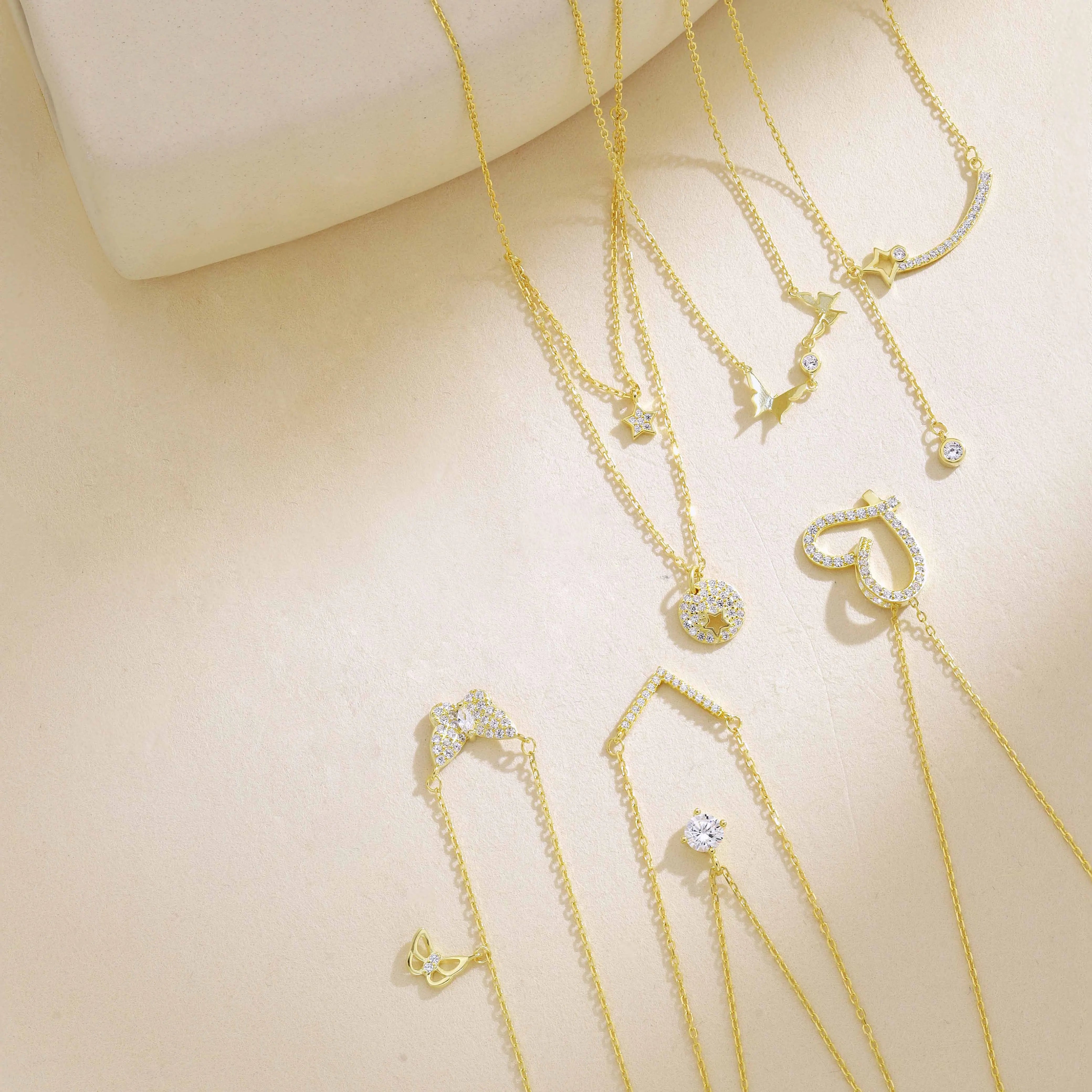 925 Silver Heart Pendant Necklace DY190507 product image 6