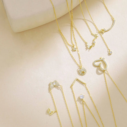 925 Silver Heart Pendant Necklace DY190507 product image 6