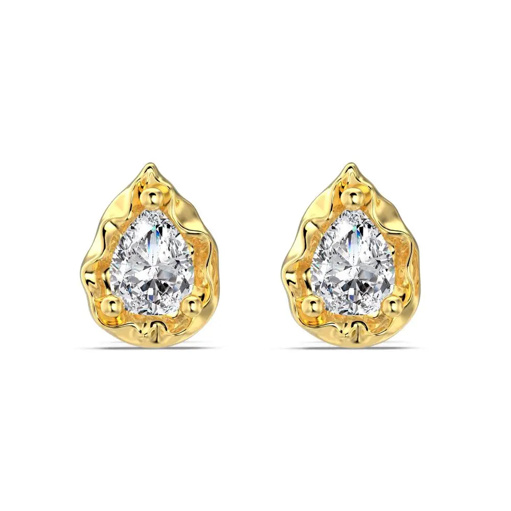 KAKODIY Stock Luxury Jewelry Stud Earrings Sterling Silver 925 Sterling Silver 5A Cubic Zirconia Drop Stud Earrings - product image 4