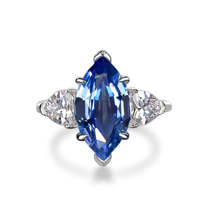 925 Silver CZ Bridal Engagement Ring DY120161 product image 7