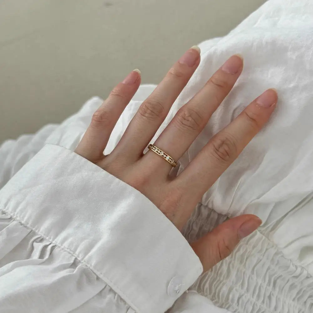 925 Silver CZ Bridal Engagement Ring DY121486 product image 4
