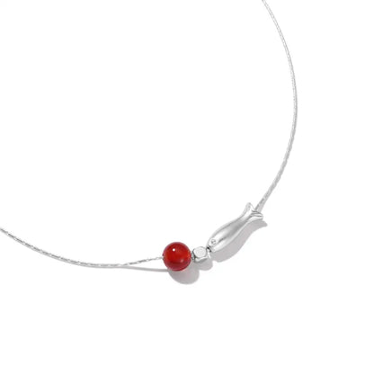 925 Sterling Silver CZ Minimalist Pendant Necklace product image 2