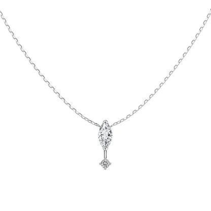 925 Silver 5A CZ Pendant Necklace DY191656 by KAKODIY