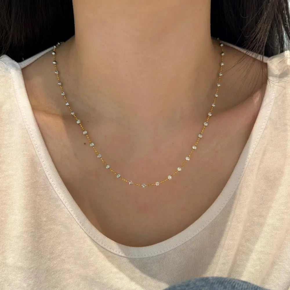 925 Sterling Silver Chain Necklace DY191357 product image 6