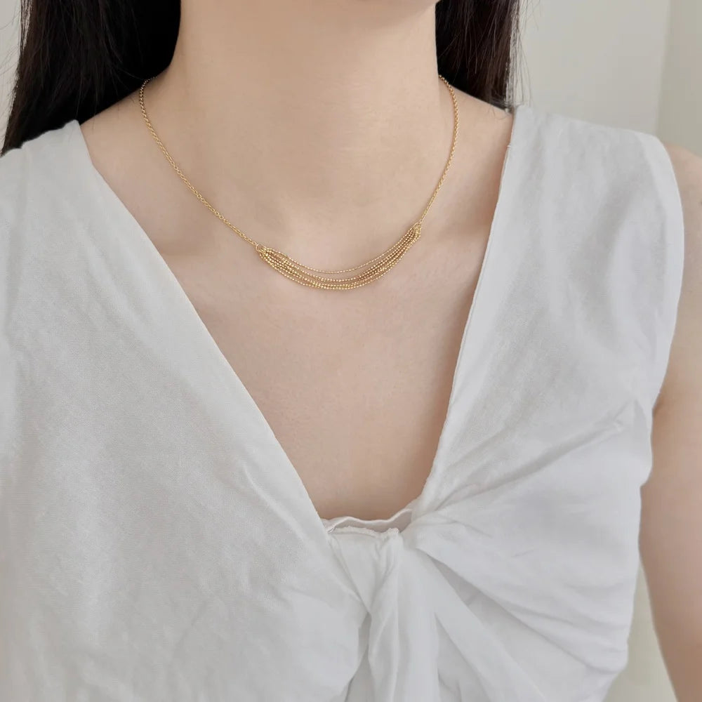 925 Sterling Silver Personalized Layered Necklace product image 4