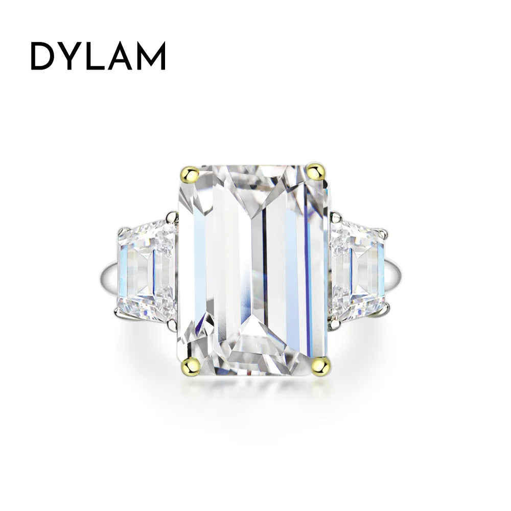 925 Silver CZ Bridal Wedding Ring DY120160 product image 8