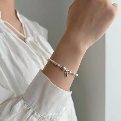 925 Sterling Silver Geometric Bracelet product image 4