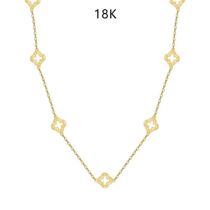 925 Sterling Silver Flower Lariat Necklace product image 9