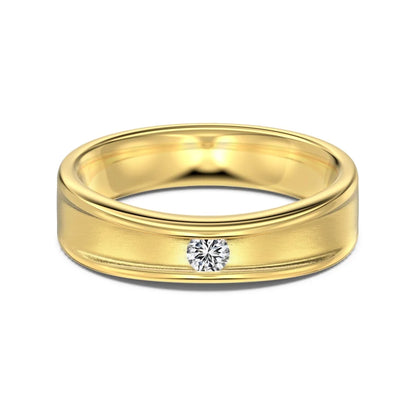 Elegant Design Frosted Polished Surface S925 Silver Classic Circle 5A Zirconia Promise Engagement Women Jewelry Rings
