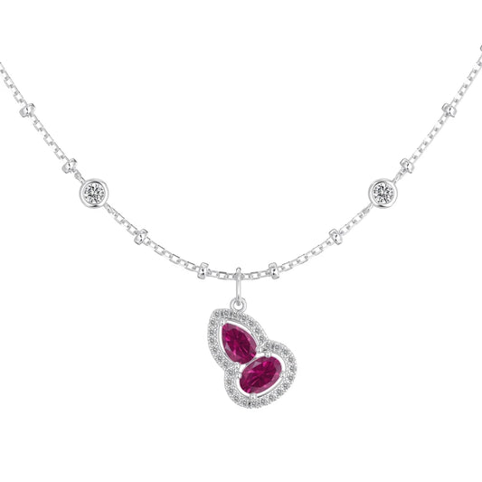 925 Silver 5A CZ Pendant Necklace DY191904 by KAKODIY