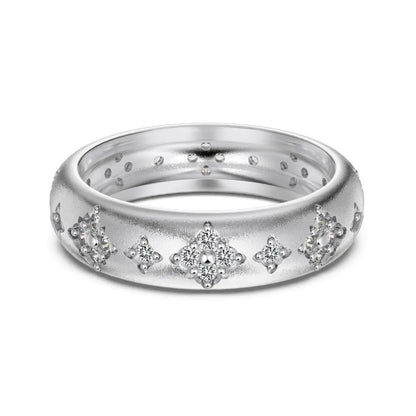 925 Silver CZ Bridal Engagement Ring DY121222 by KAKODIY