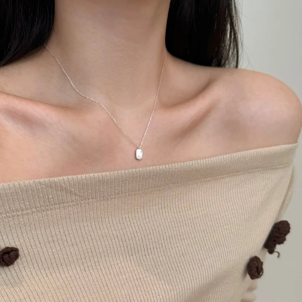 925 Silver 5A CZ Pendant Necklace DY190905 product image 6