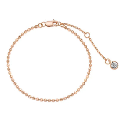 925 Silver CZ Statement Chain Bracelet DY150345 product image 8