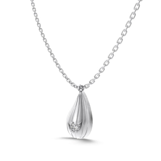 925 Silver 5A CZ Pendant Necklace DY190912 product image 7