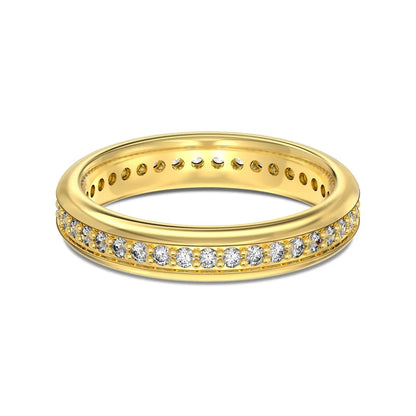 925 Silver 5A CZ Bridal Eternity Ring DY121240 product image 8