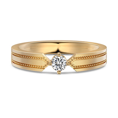 925 Sterling Silver CZ Personalized Wedding Ring product image 12