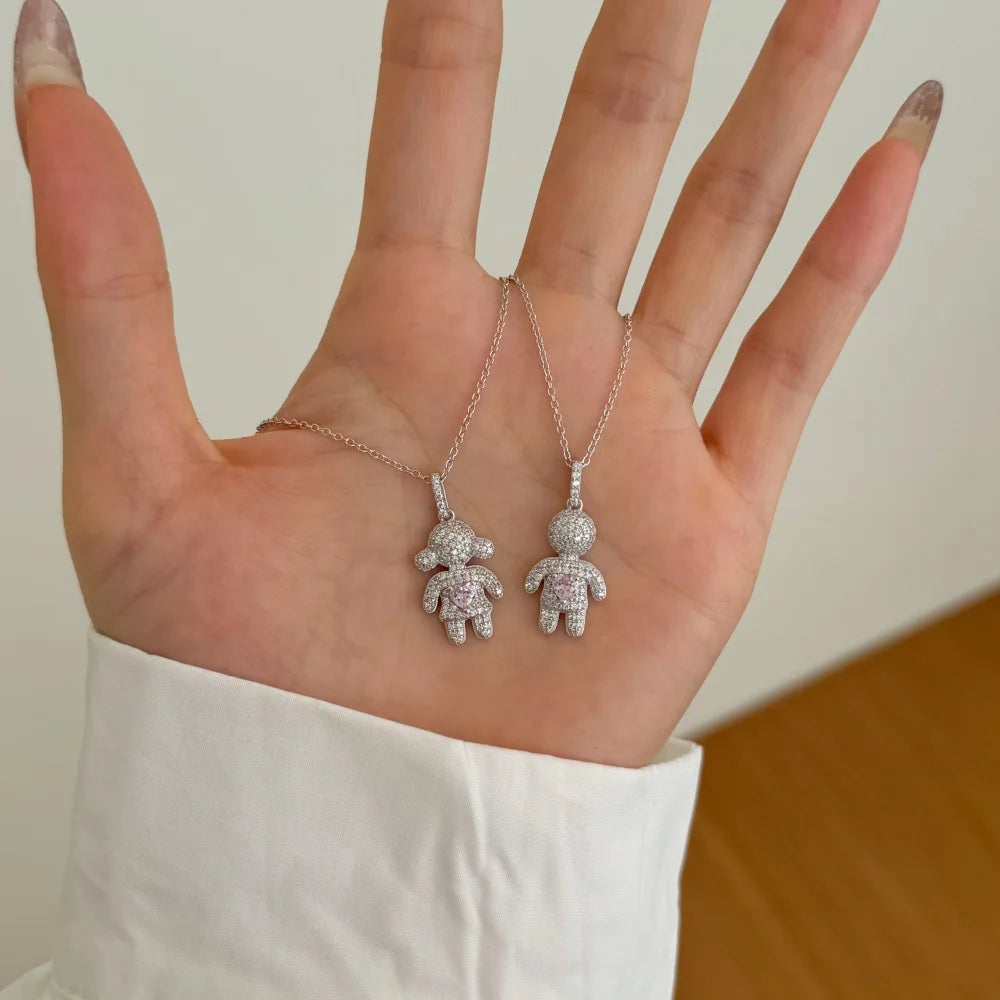 925 Silver 5A CZ Dainty Pendant Necklace DY190902 product image 5