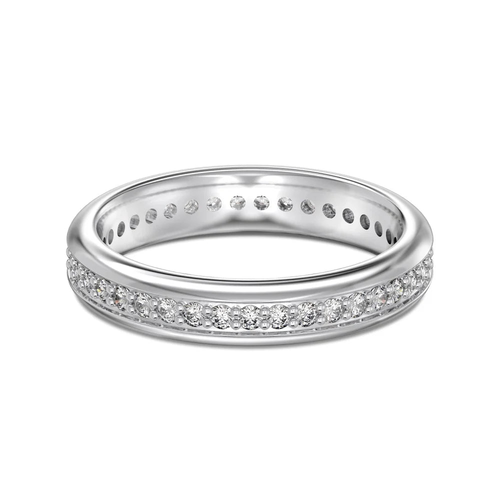 925 Silver 5A CZ Bridal Eternity Ring DY121240 by KAKODIY