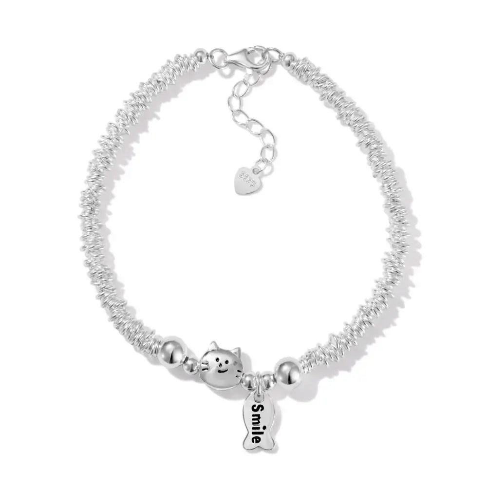 925 Sterling Silver Geometric Bracelet product image 7
