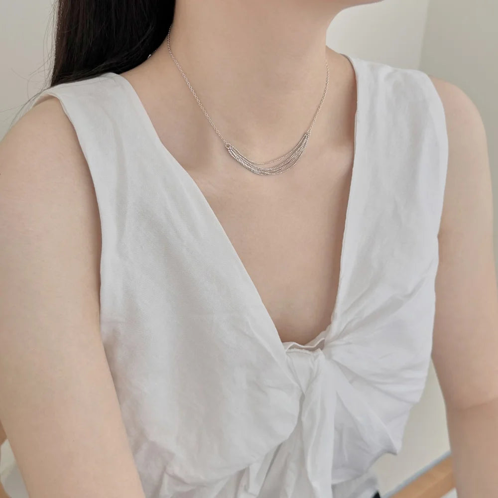 925 Sterling Silver Personalized Layered Necklace product image 6
