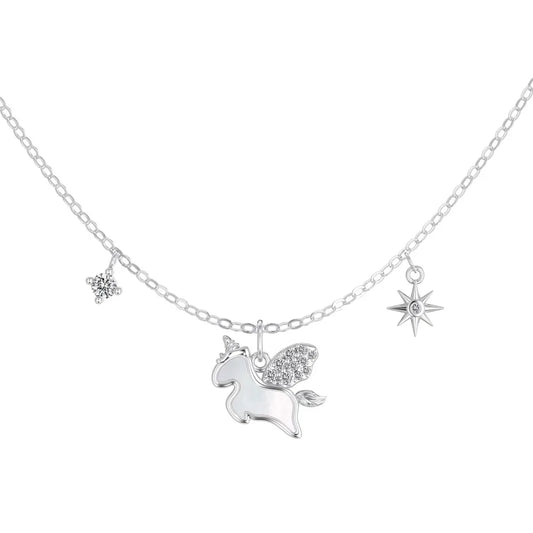 925 Silver 5A CZ Pendant Necklace DY191868 by KAKODIY