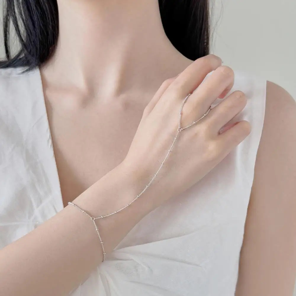 925 Sterling Silver Chain Bracelet DY150593 product image 2