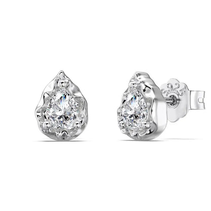 KAKODIY Stock Luxury Jewelry Stud Earrings Sterling Silver 925 Sterling Silver 5A Cubic Zirconia Drop Stud Earrings - product image 1