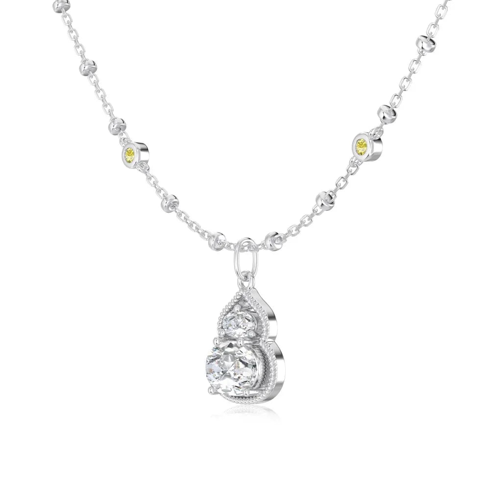 925 Silver 5A CZ Pendant Necklace DY191906 product image 7