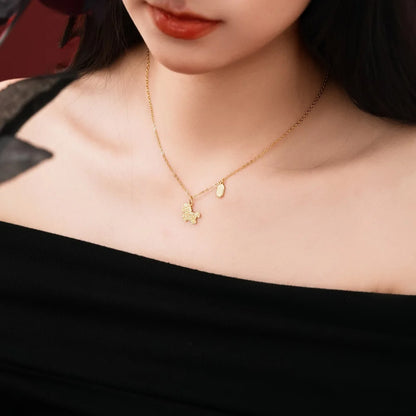 925 Sterling Silver Zodiac 5A CZ Pendant Necklace product image 5
