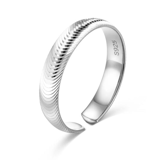 925 Sterling Silver Bridal Wedding Ring DY121450 product image 7