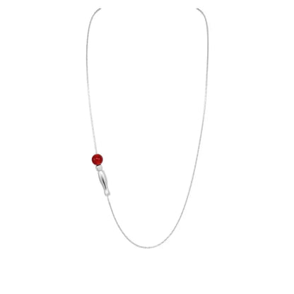 925 Sterling Silver CZ Minimalist Pendant Necklace product image 3