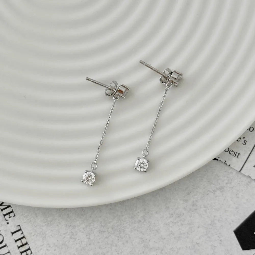 KAKODIY Elegant Design Boutique Fashion Jewelry 925 Sterling Silver 5A Cubic Zirconia Earrings Daily Accessories - product image 3