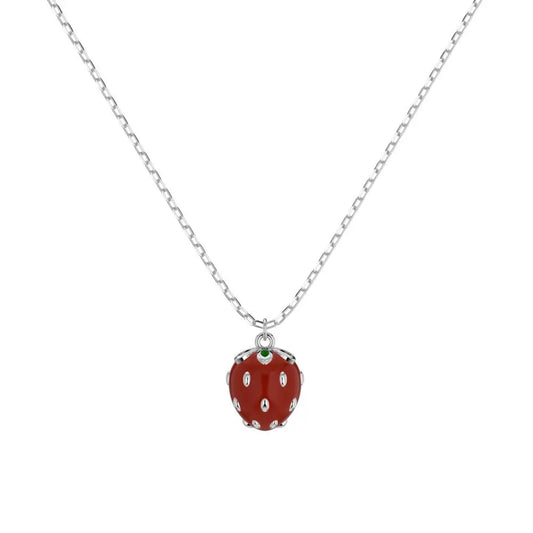 925 Silver Statement Pendant Necklace DY191226 by KAKODIY