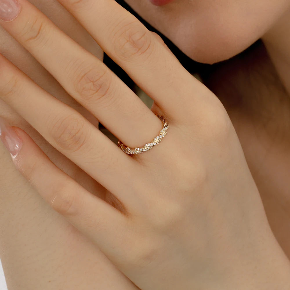 925 Silver CZ Bridal Eternity Ring DY121112 product image 5